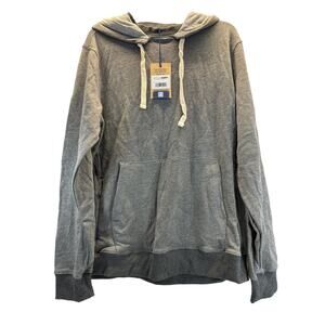 Chubbies Mens The Schwoodie Hoodie Gray French Terry Sweatshirt Med 495214-013